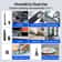 Car Vacuum Cleaner 95000PA Strong Suction Handheld Wireless 2 In 1 Vacuum And Blower For Car And Ho 6