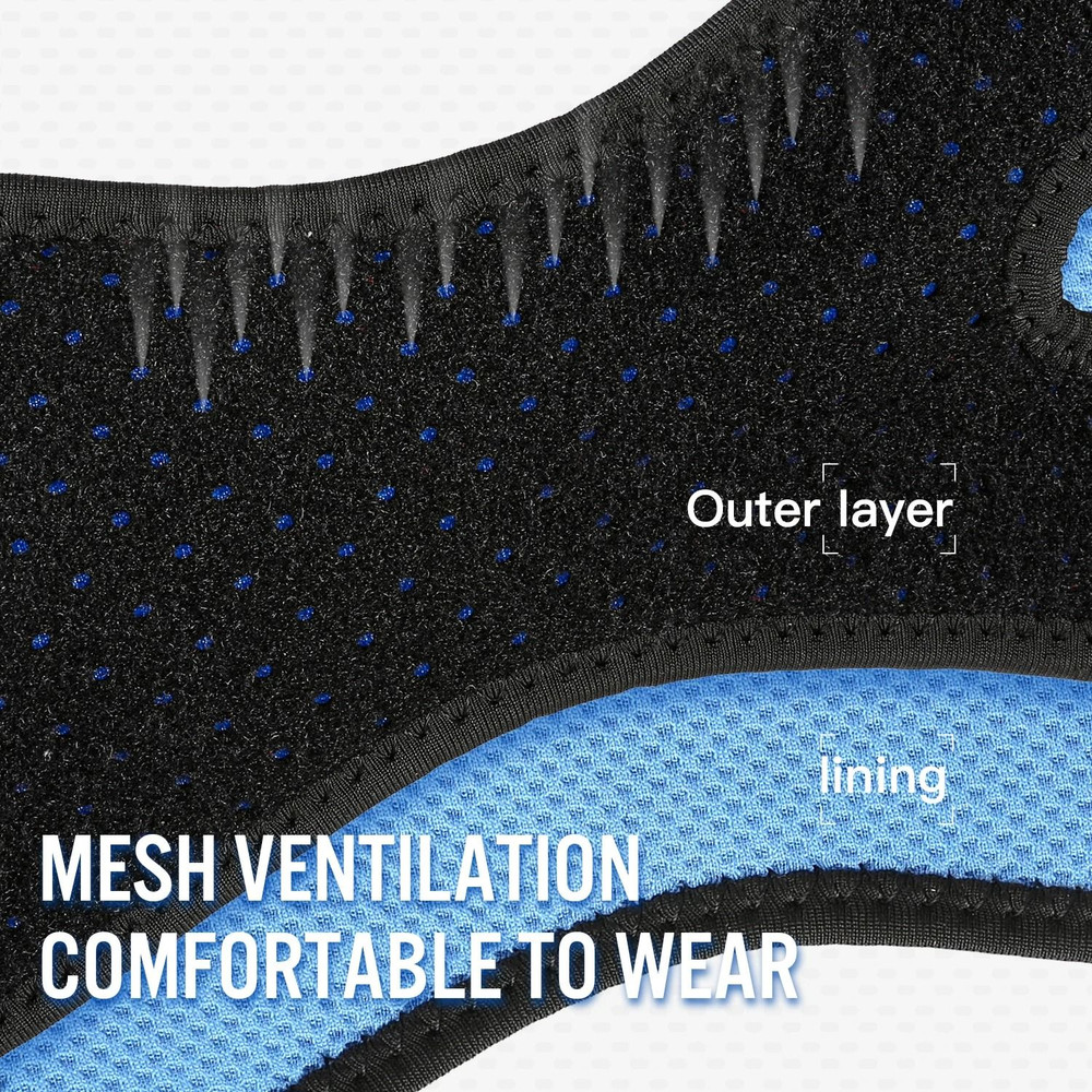 Adjustable Knee And Thigh Compression Band Strap 1