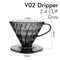 Coffee Dripper And Filter Set 9