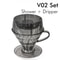 Coffee Dripper And Filter Set 10
