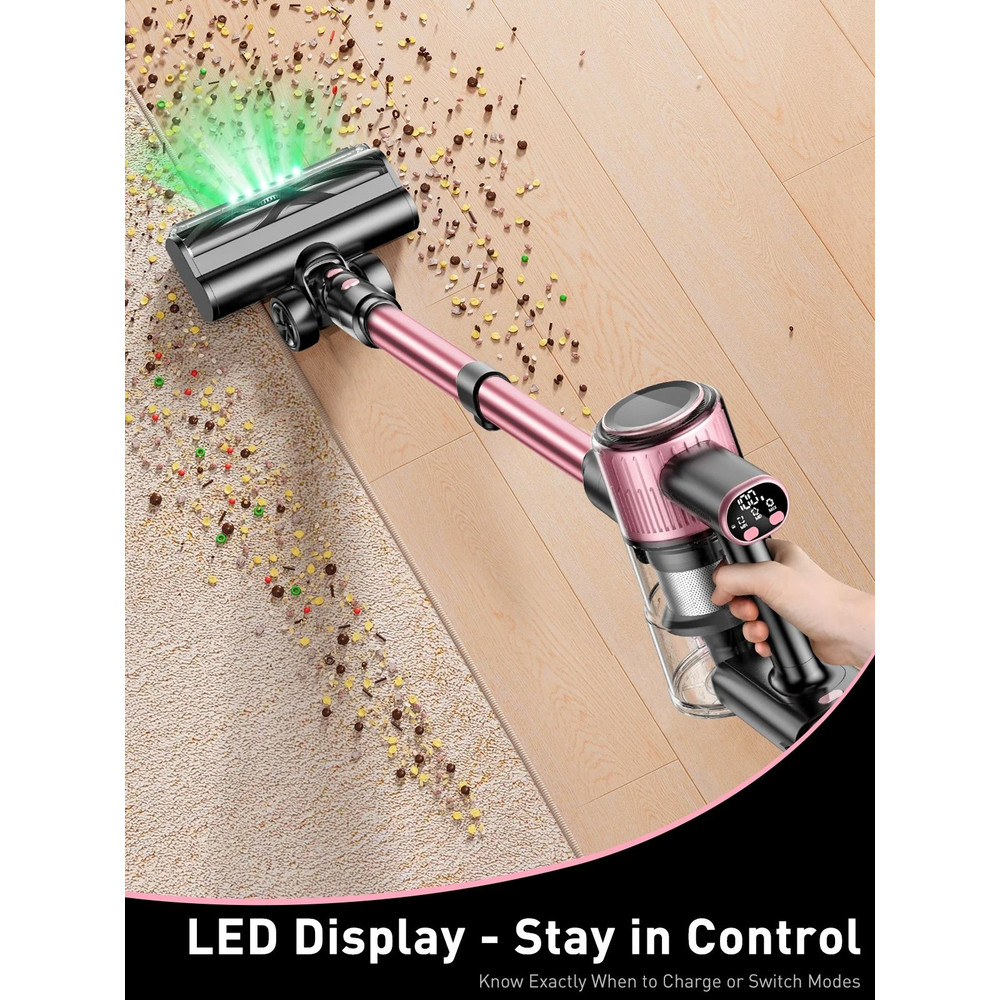 Cordless Vacuum Cleaner 10 In 1 With Powerful Suction And LED Display 2