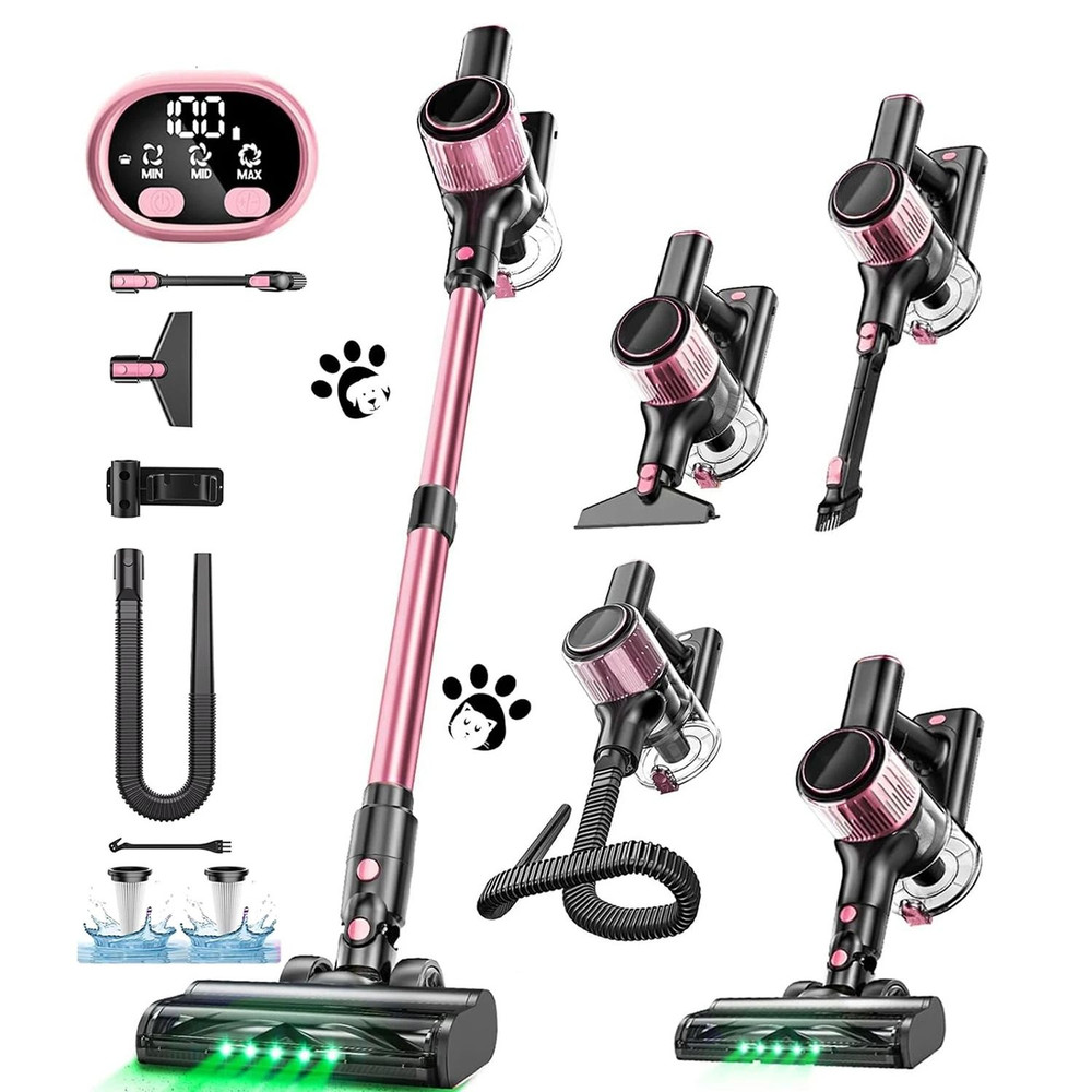 Cordless Vacuum Cleaner 10 In 1 With Powerful Suction And LED Display 0