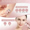 Waterproof Painless Electric Shaver For Women With 2 In 1 Heads 4
