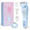 Waterproof Painless Electric Shaver For Women With 2 In 1 Heads 8