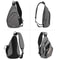 Sling Crossbody Backpack With USB Charging Port Waterproof Shoulder Bag 3