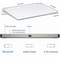 Wireless Bluetooth Trackpad With Smooth Glass Surface And MultiTouch For Mac And Windows 2