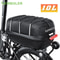 Waterproof Rear Seat Bicycle Bag Large Capacity Trunk Pannier With Hard Shell Design 0