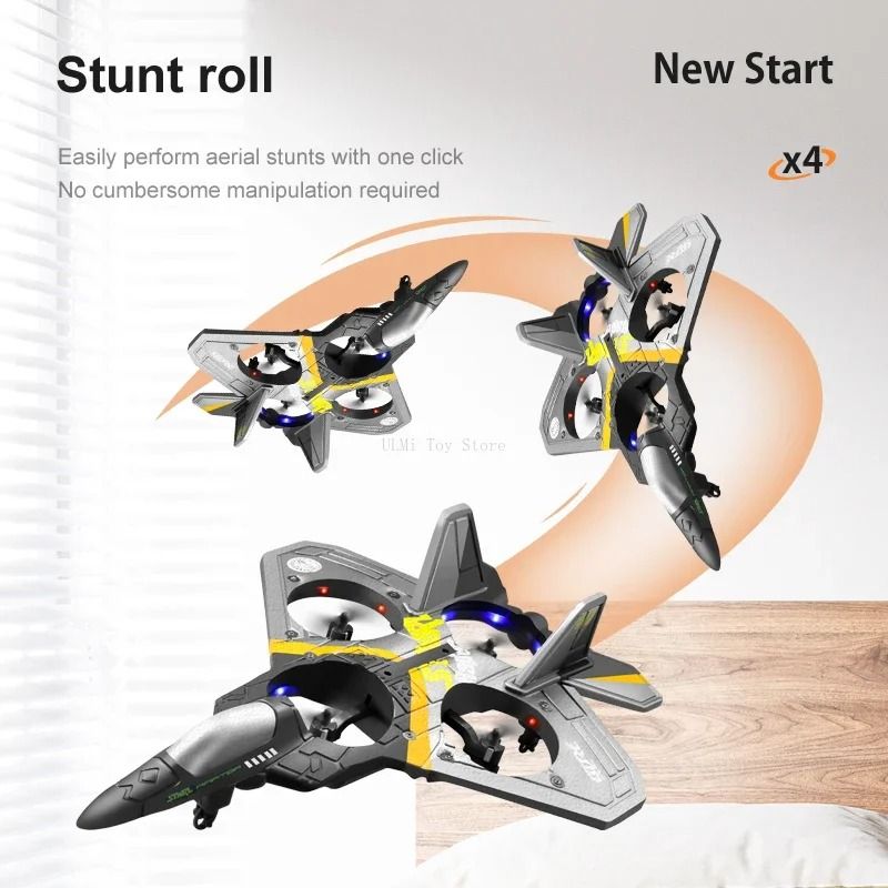 RC Fighter Jet Remote Control Glider Airplane With Gyroscope And Foam Design 2