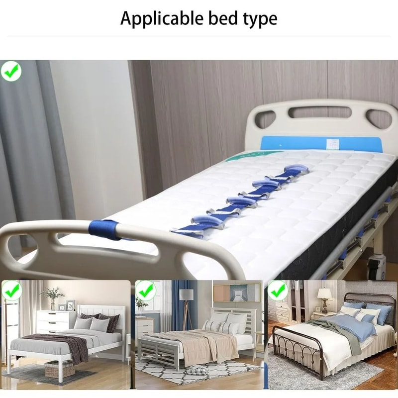 Bed Ladder Pull Up Assist Strap With Handles For Seniors And Mobility Support 6