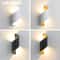 Spiral LED Wall Lamp Modern Indoor Outdoor Waterproof Sconce Light 0