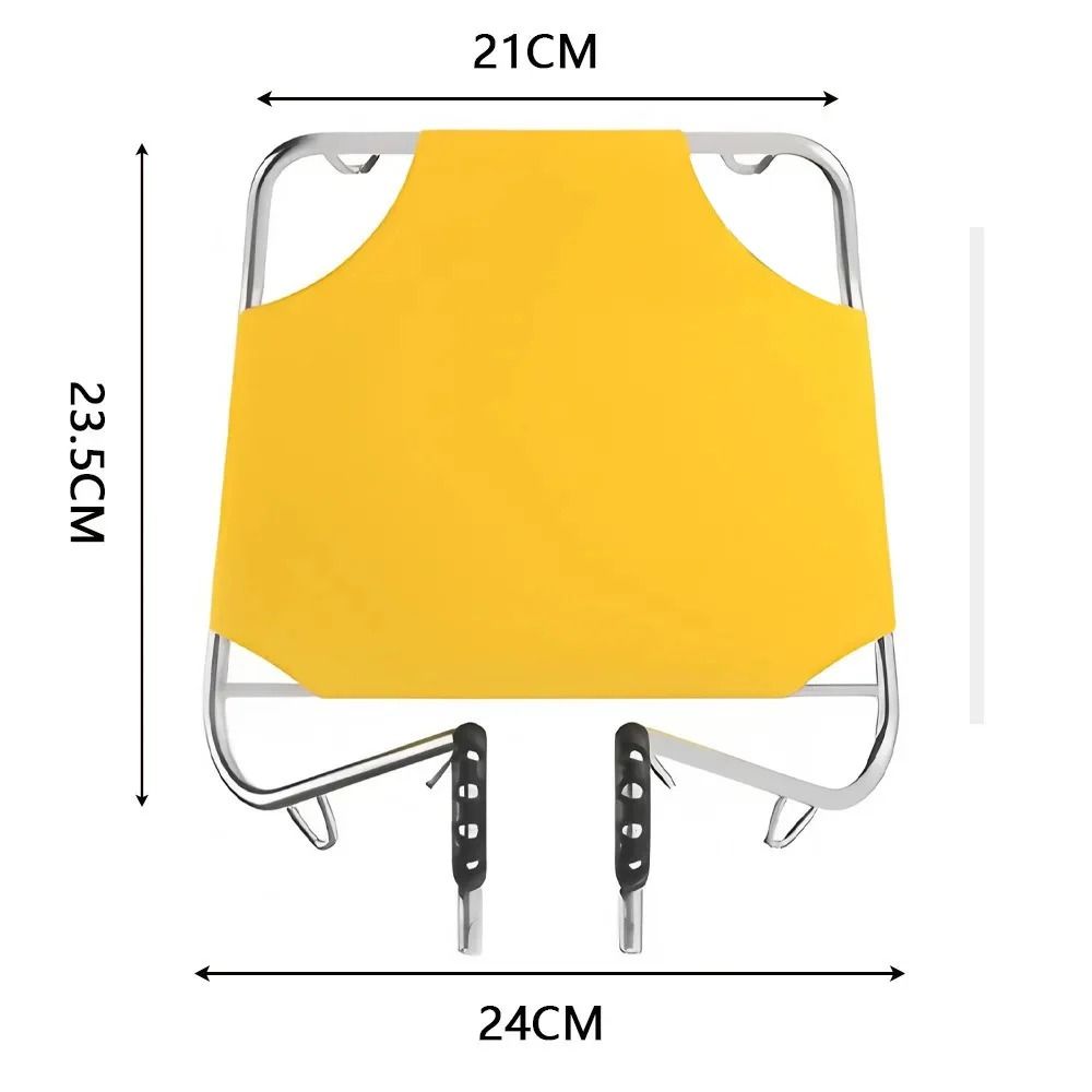 Folding Metal Bike Basket Front Rack Carrier Detachable Storage 5