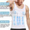 Mens Compression Shaper Vest Slim Fit Sleeveless Tummy Control Top 3