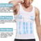 Mens Compression Shaper Vest Slim Fit Sleeveless Tummy Control Top 3