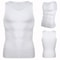 Mens Compression Shaper Vest Slim Fit Sleeveless Tummy Control Top 12