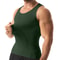 Mens Compression Shaper Vest Slim Fit Sleeveless Tummy Control Top 6