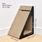 Triangular Cat Scratching Board Corrugated Cardboard Vertical Cat Scratcher 5