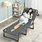 Summer Outdoor Rollaway Bed With Cotton Padded Recliner 6