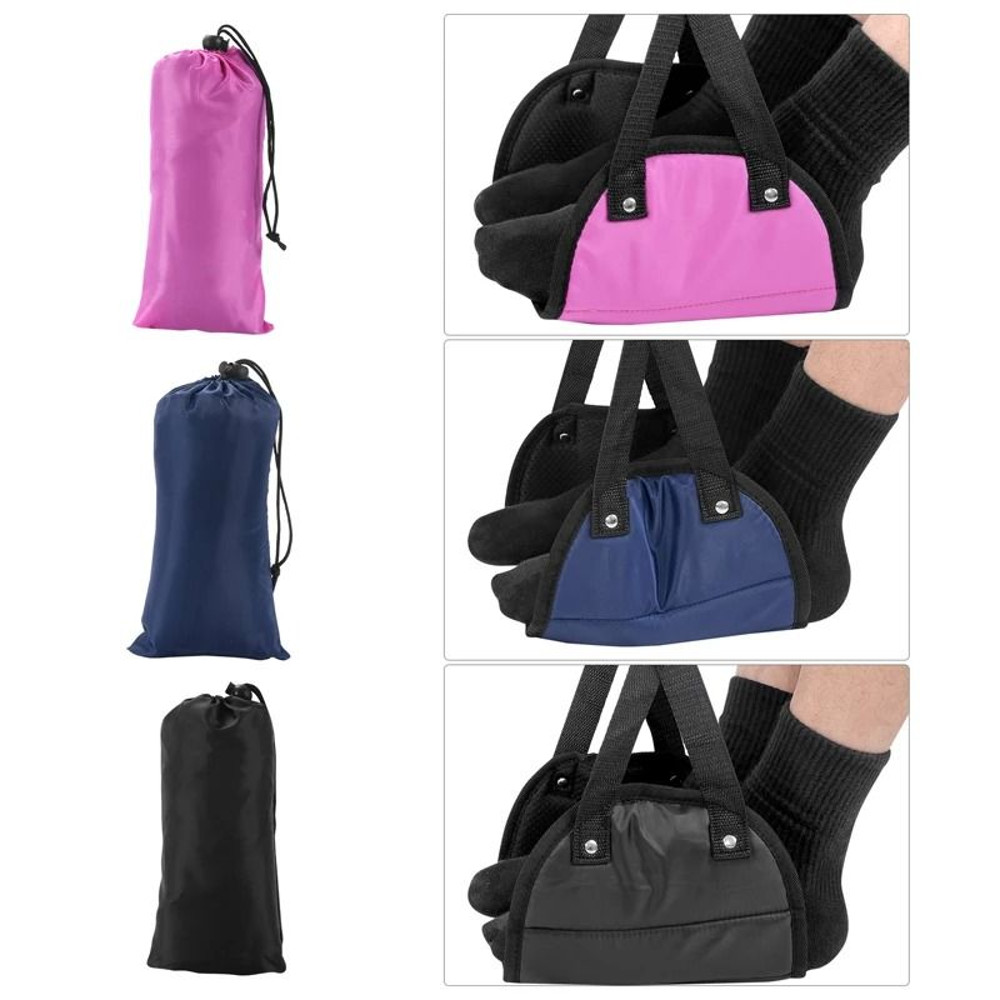 Portable Airplane Footrest Hammock For Travel Comfort 2