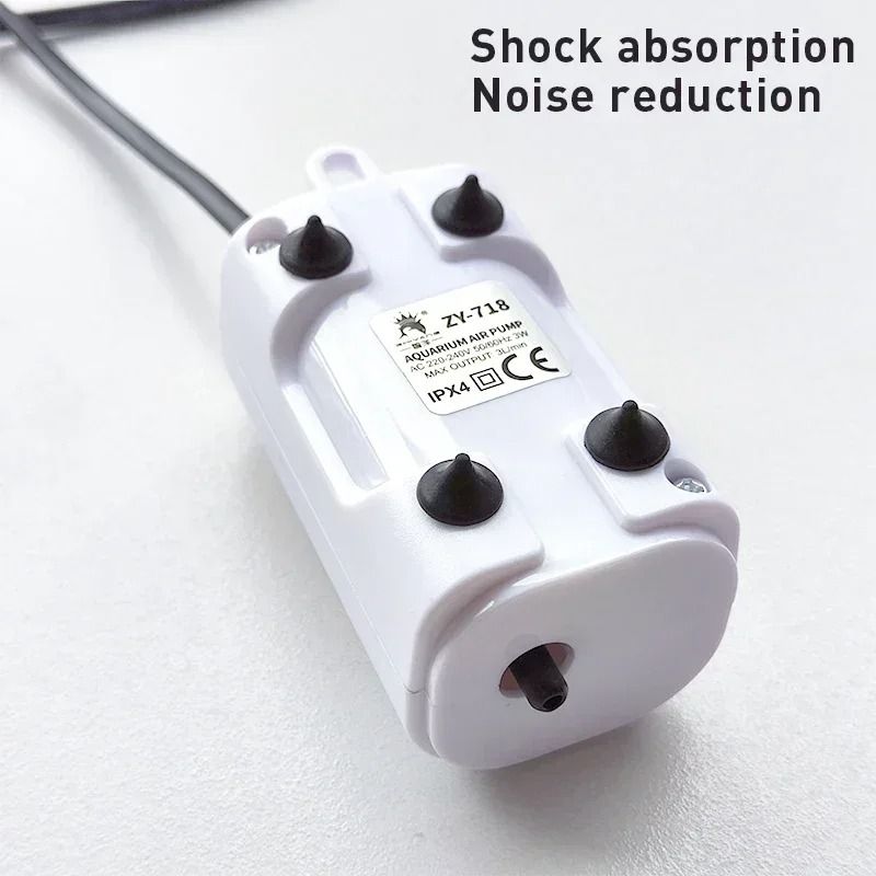 Silent Aquarium Air Pump For Fish Tank Oxygenation 3