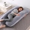 Pregnancy Pillow With Waist And Nursing Support For Sleeping And Breastfeeding 9