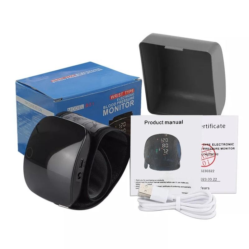 Digital Wrist Blood Pressure Monitor With Voice Broadcast And Heart Rate Detection 6