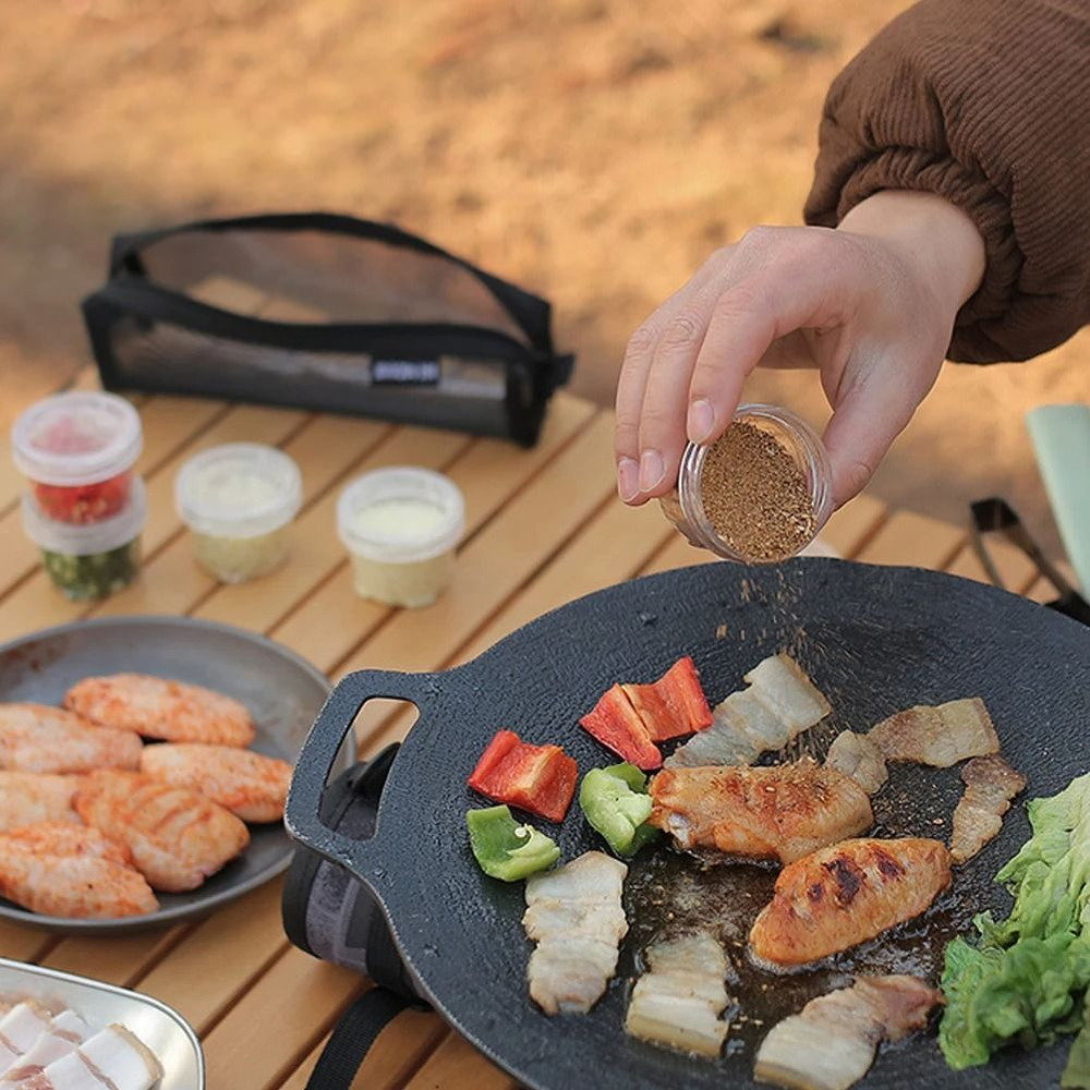 Camping Spice Kit With 5 Portable Seasoning Bottles 3