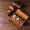 Leather Watch Roll Travel Case Luxury Genuine Watch Storage Bag With 1 2 3 Slots 1