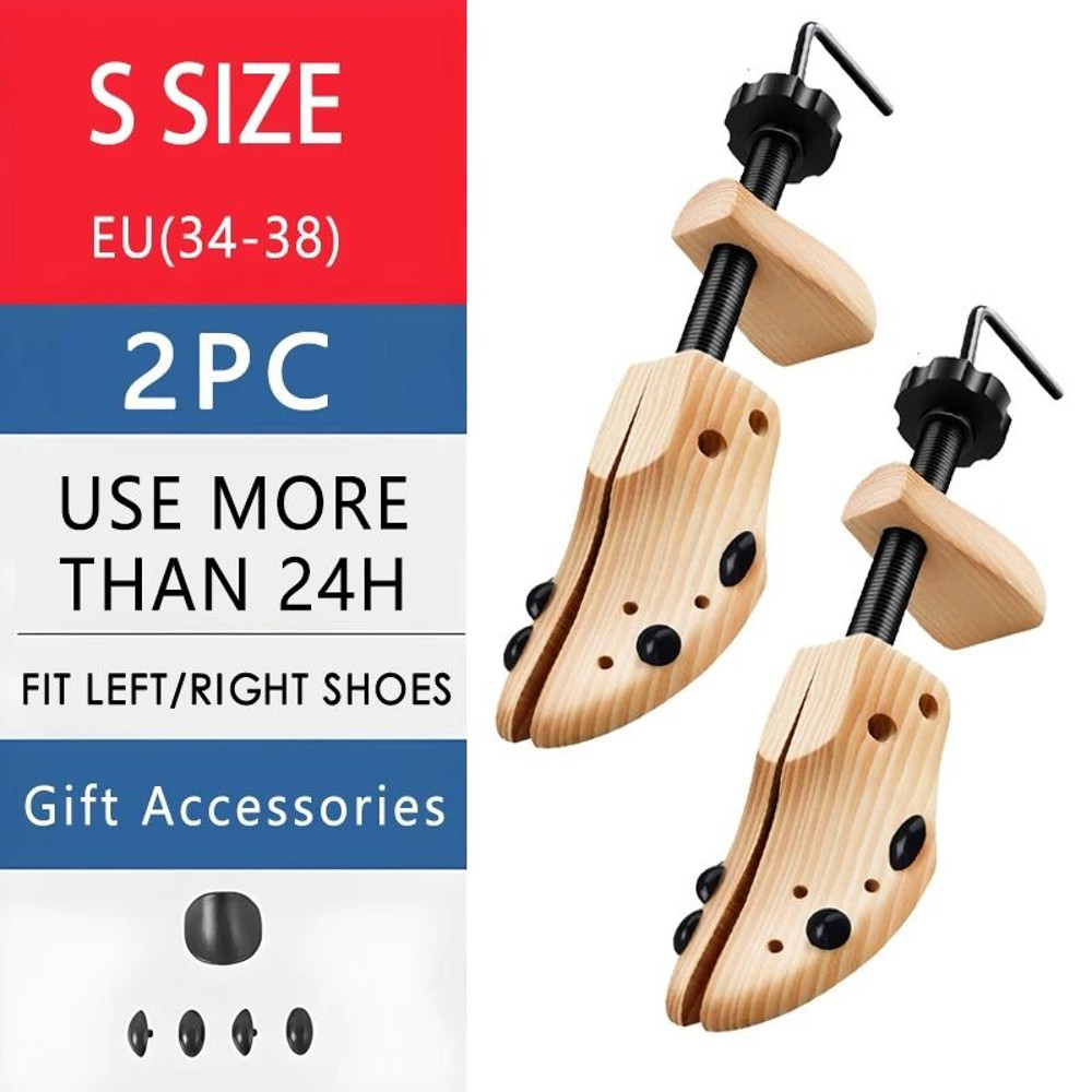 Wooden Shoe Stretcher Adjustable Shoe Trees Expander For Men And Women 9