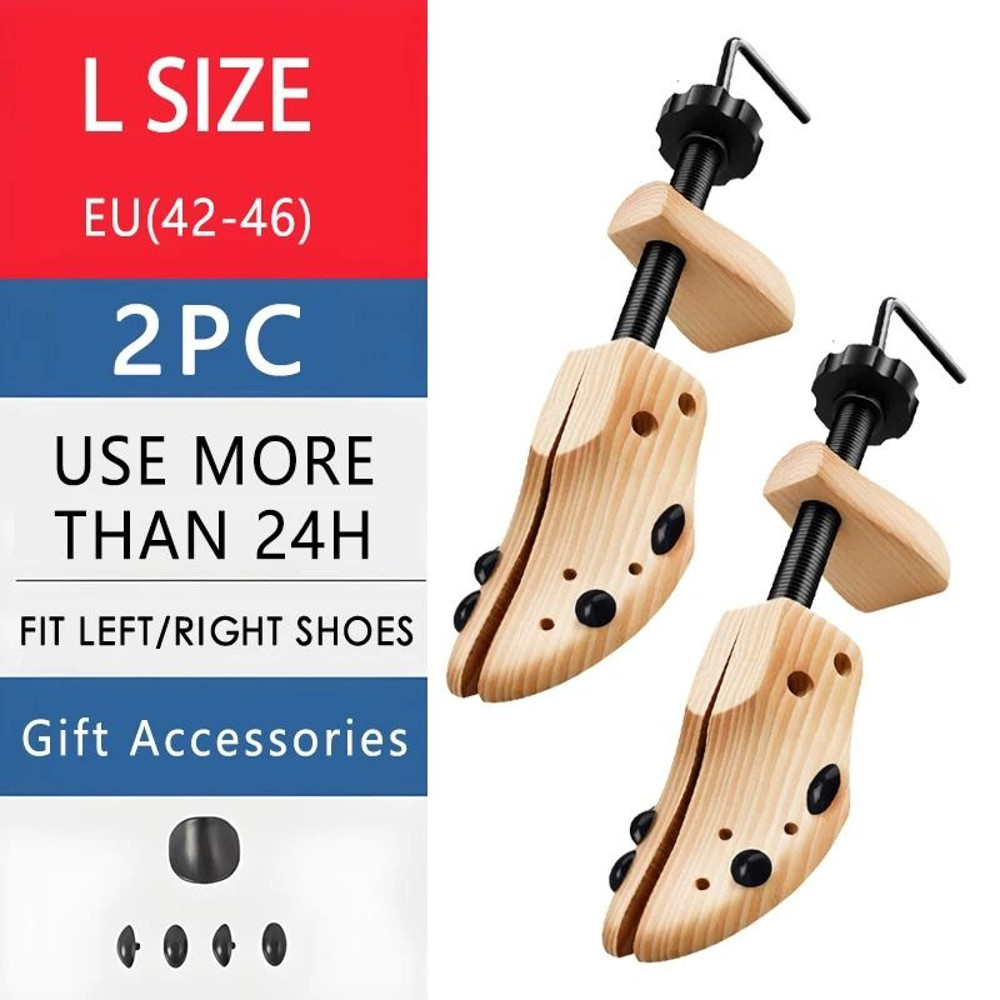 Wooden Shoe Stretcher Adjustable Shoe Trees Expander For Men And Women 11