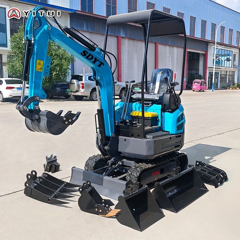 Small Excavator 2 Ton Orchard Digger With EPA Euro 5 Engine 0