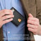 Mens Ultra Thin Rfid Leather Wallet With ID Window And Multi Card Slots 5