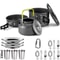 Camping Cookware Set Outdoor Cooking Pots Pans Teapot Travel Tableware For 2 To 3 People 10