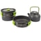 Camping Cookware Set Outdoor Cooking Pots Pans Teapot Travel Tableware For 2 To 3 People 6