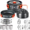 Camping Cookware Set Outdoor Cooking Pots Pans Teapot Travel Tableware For 2 To 3 People 7