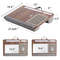 Multi Purpose Laptop Desk With Double Groove Design And Portable Mouse Pad For Sofa Or Bedroom 6