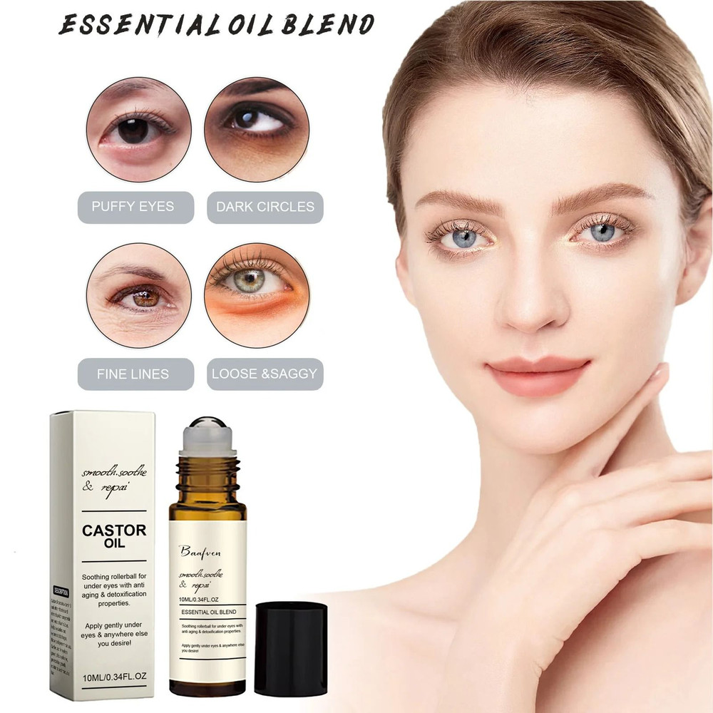 Castor Oil Eye Serum Anti Wrinkle Dark Circle And Puffiness Remover 2