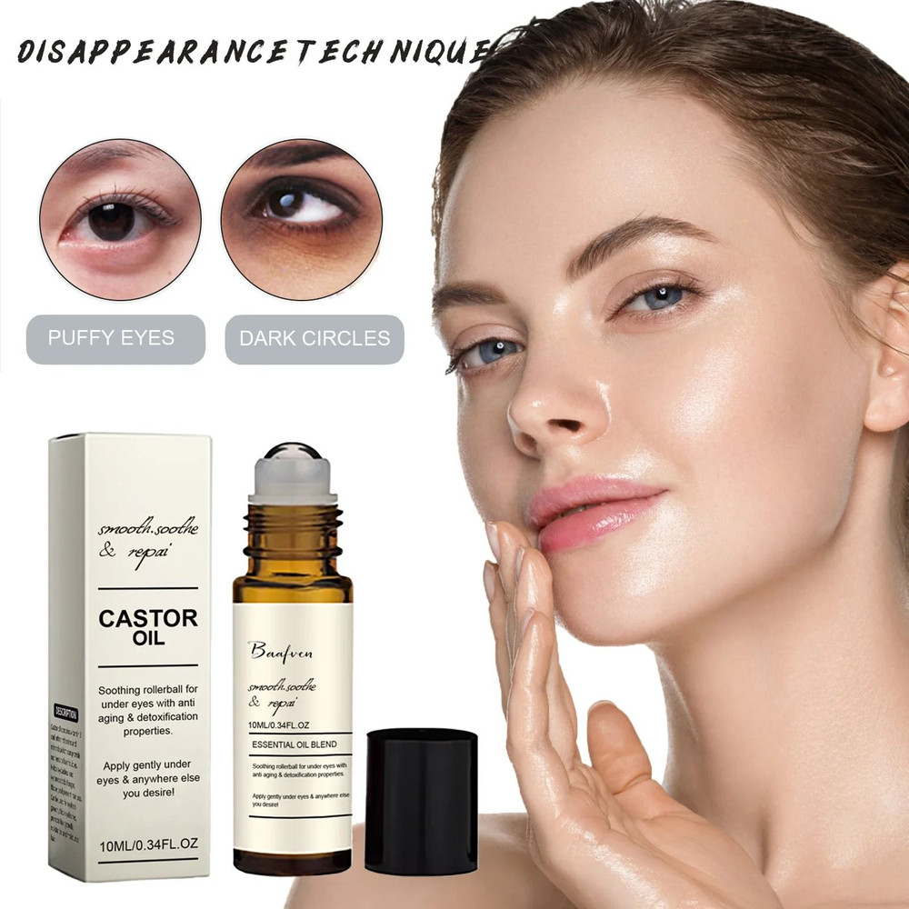 Castor Oil Eye Serum Anti Wrinkle Dark Circle And Puffiness Remover 3