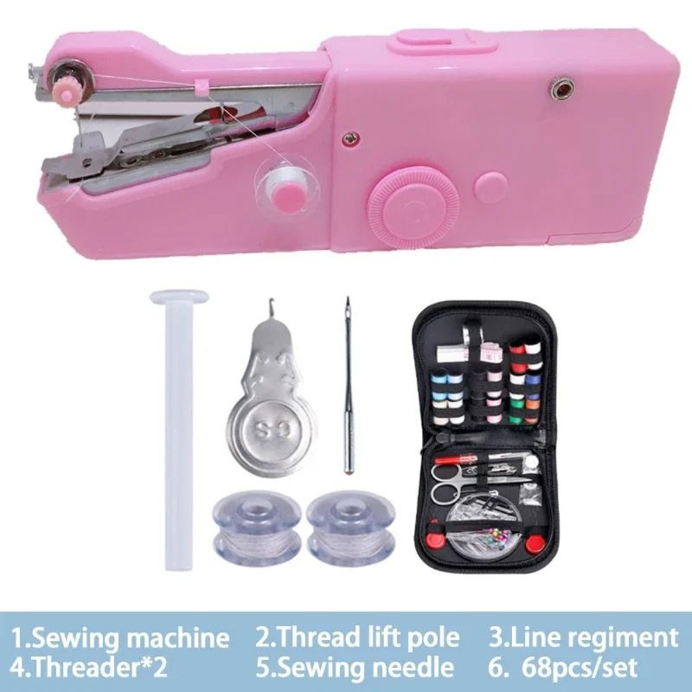 Portable Handheld Sewing Machine For Quick Repairs And DIY Crafts 12