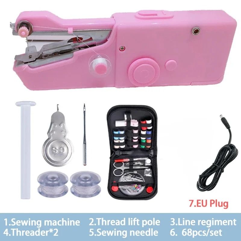 Portable Handheld Sewing Machine For Quick Repairs And DIY Crafts 13