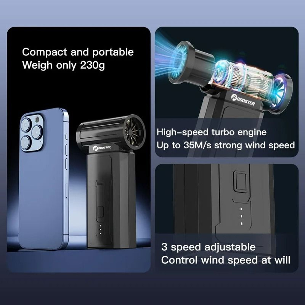 Portable JetFan Power Air Blower 100000RPM 3