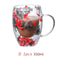 Festive Clear Glass Mug With Handle 10