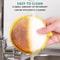 DoubleSided Reusable Dishwashing Sponge Set 4