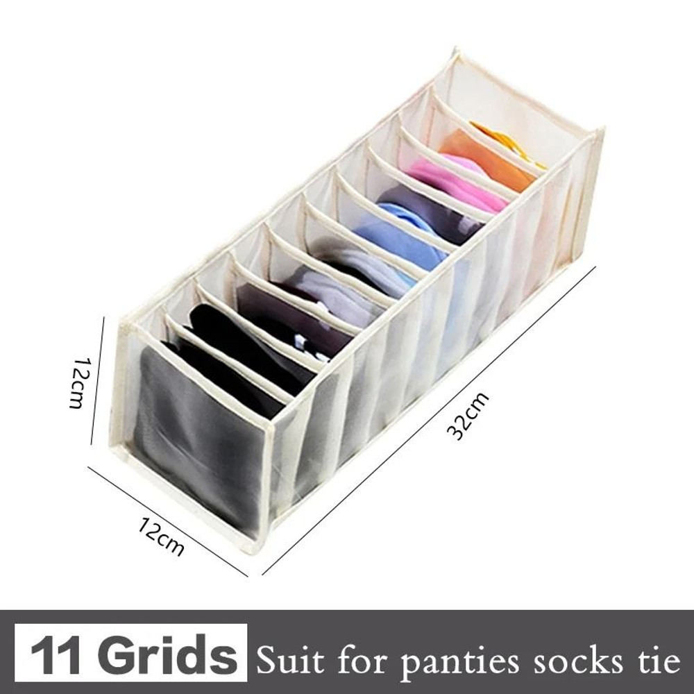 Wardrobe Organizer Storage Box For Bras Underwear Socks And Clothes 27