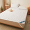 Waterproof Quilted Mattress Topper With Elastic Band Bed Protector Pad 7