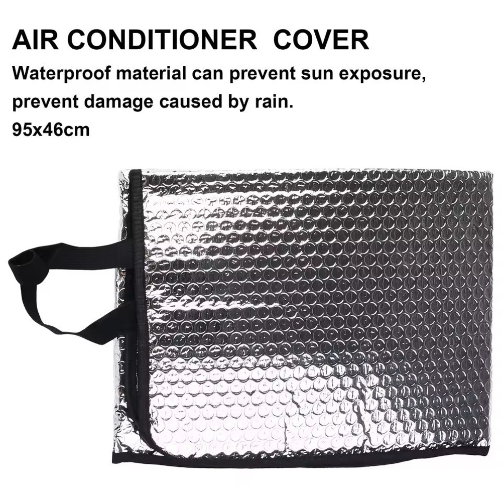 Waterproof Outdoor Air Conditioner Cover 46x95cm Sun Rain Dust Protection 2