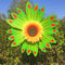 Sunflower Wind Spinner Lawn Pinwheel Outdoor Garden Decoration 14