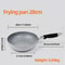 Durable Stone Frying Pan And Wok Non Stick Cookware For Induction And Gas Stove 9