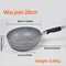 Durable Stone Frying Pan And Wok Non Stick Cookware For Induction And Gas Stove 11