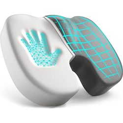ergonomic memory foam office cushion for tailbone and back support