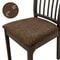 Jacquard Waterproof Chair Slipcover For Dining And Office Chairs 11
